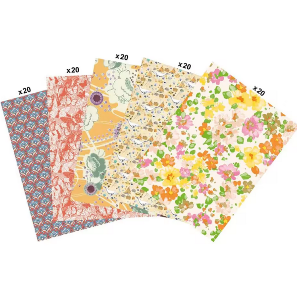 FDC01 – Feuille de décopatch Fleurs jaunes